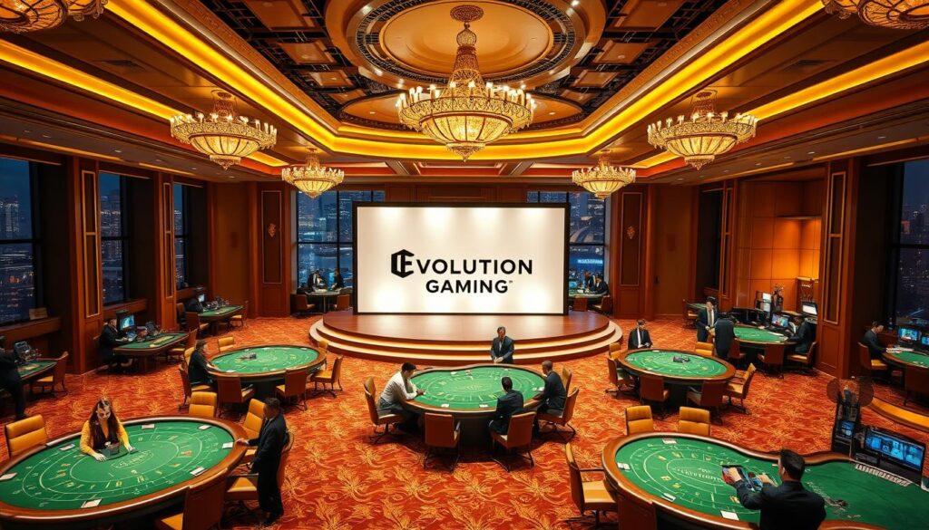 เกมสด Evolution Gaming